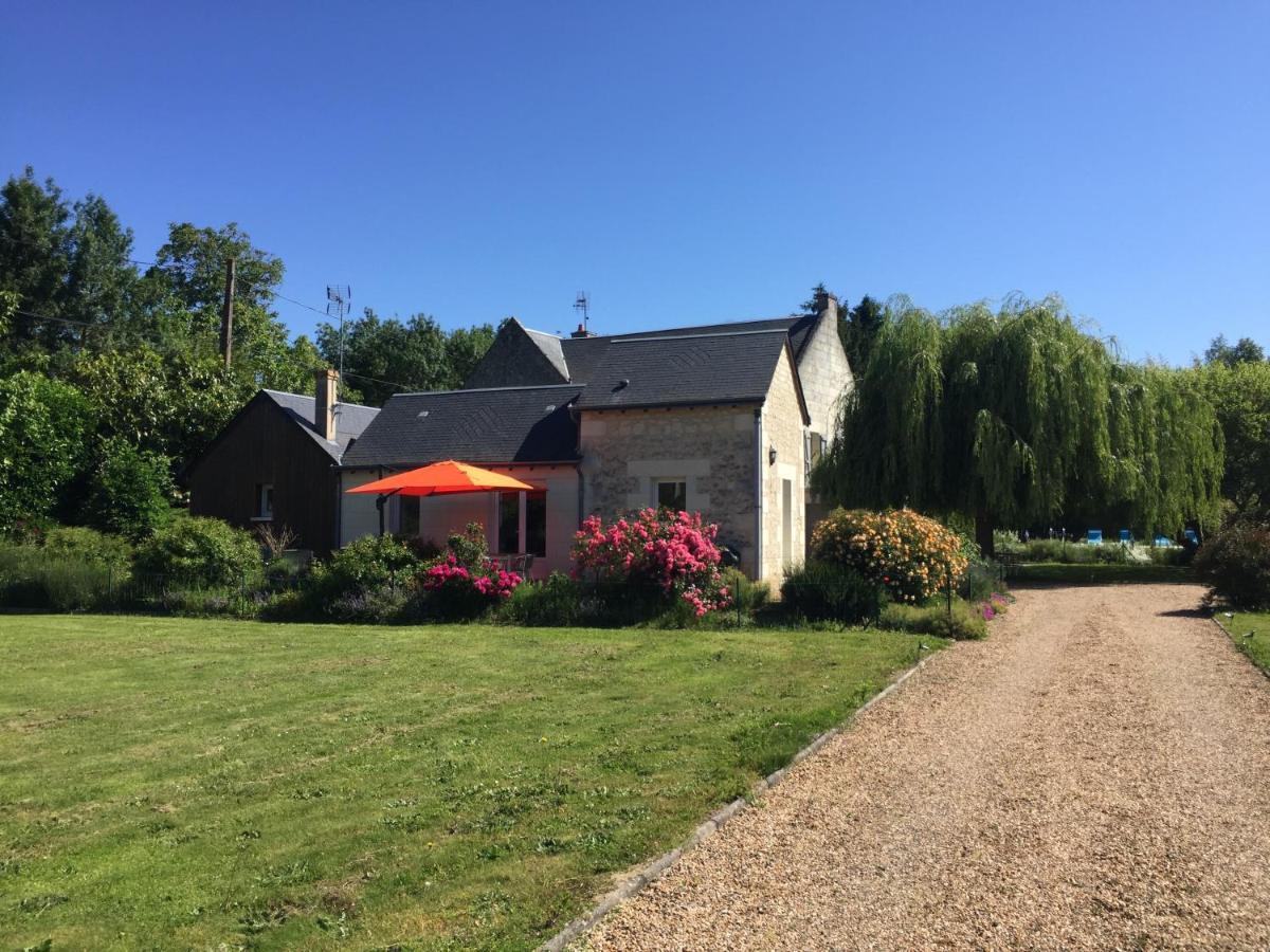 Gite De La Cale De La Clauderie Rigny-Ussé Buitenkant foto